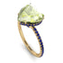 Heart Shape Peridot Ring - Noelle No. 713