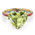 Heart Shape Peridot Ring - Noelle No. 710