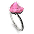 Heart Shape Pink Moissanite Ring - Noelle No. 809