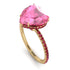 Heart Shape Pink Moissanite Ring - Noelle No. 810