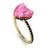 Heart Shape Pink Moissanite Ring - Noelle No. 807