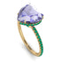 Heart Shape Tanzanite Ring - Noelle No. 204