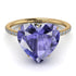 Heart Shape Tanzanite Ring - Noelle No. 201
