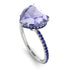 Heart Shape Tanzanite Ring - Noelle No. 215
