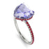 Heart Shape Tanzanite Ring - Noelle No. 212