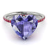Heart Shape Tanzanite Ring - Noelle No. 212