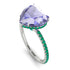 Heart Shape Tanzanite Ring - Noelle No. 206