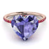 Heart Shape Tanzanite Ring - Noelle No. 211