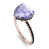 Heart Shape Tanzanite Ring - Noelle No. 208