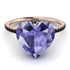 Heart Shape Tanzanite Ring - Noelle No. 208