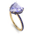 Heart Shape Tanzanite Ring - Noelle No. 213