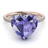 Heart Shape Tanzanite Ring - Noelle No. 202