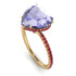 Heart Shape Tanzanite Ring - Noelle No. 210