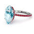 Hidden Halo Marquise Aquamarine Engagement Ring - Journey No. 412 image 1