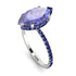 Hidden Halo Marquise Tanzanite Engagement Ring - Journey No. 215
