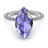 Hidden Halo Marquise Tanzanite Engagement Ring - Journey No. 203 image 2
