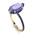 Hidden Halo Marquise Tanzanite Engagement Ring - Journey No. 213