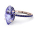 Hidden Halo Marquise Tanzanite Engagement Ring - Journey No. 214 image 1