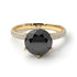 Hidden Halo Round Diamond Engagement Ring - Ashley No. 7