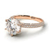 Hidden Halo Round Diamond Engagement Ring - Ashley No. 2 image 1