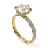 Hidden Halo Round Diamond Engagement Ring - Ashley No. 1