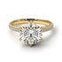 Hidden Halo Round Diamond Engagement Ring - Ashley No. 1 image 6