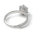 Hidden Halo Round Diamond Engagement Ring - Ashley No. 3 image 5