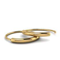 Custom Hoop Geometrical Earrings - Kalani No. 1 (Copy) image 1