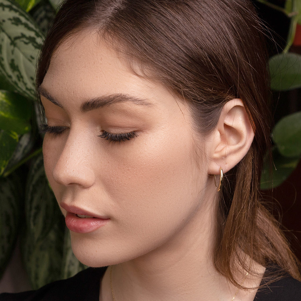 Custom Hoop Geometrical Earrings - Kalani No. 1 (Copy)