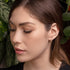 Custom Hoop Geometrical Earrings - Kalani No. 1 (Copy) image 6