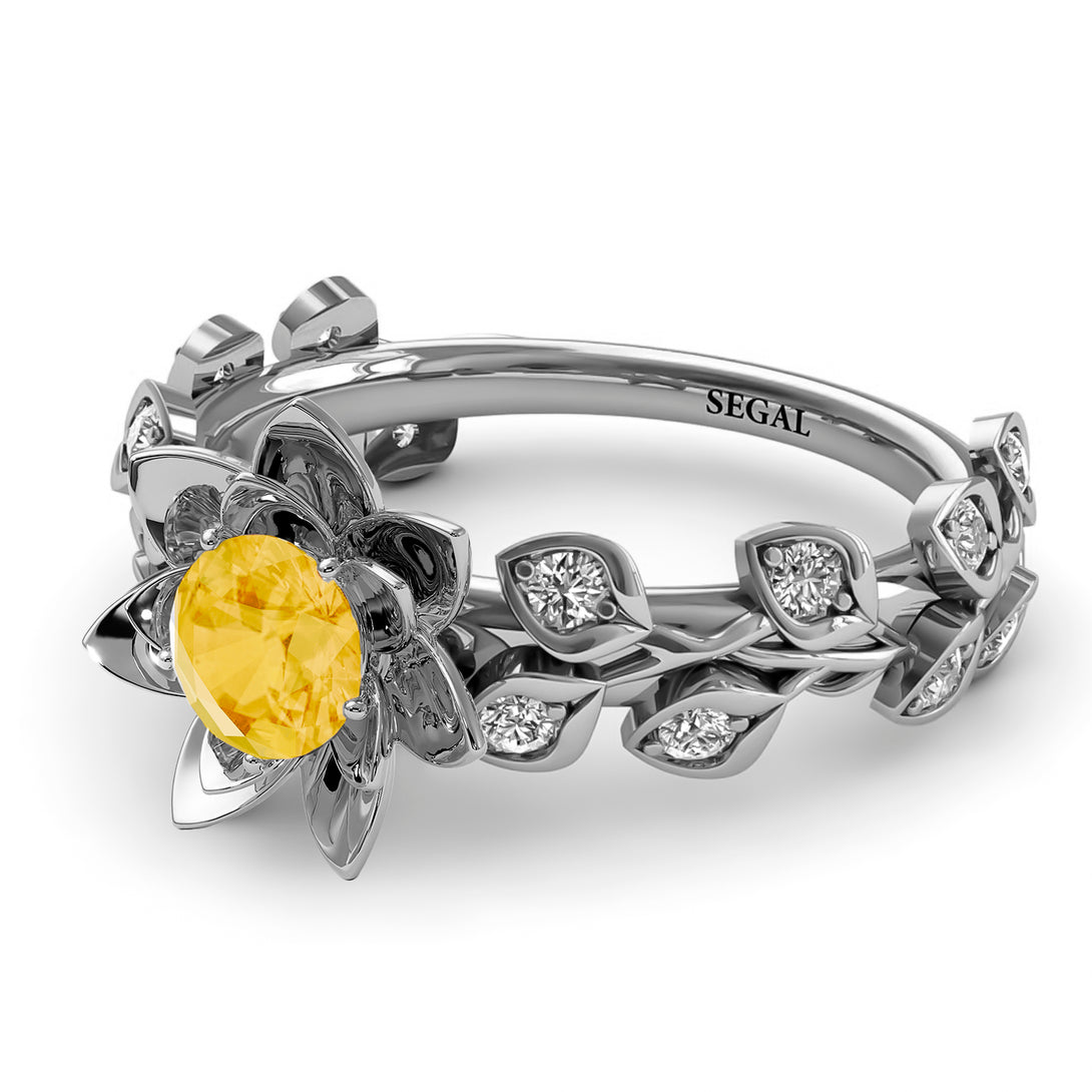 Lotus Flower And Leaves - Anna no. 606