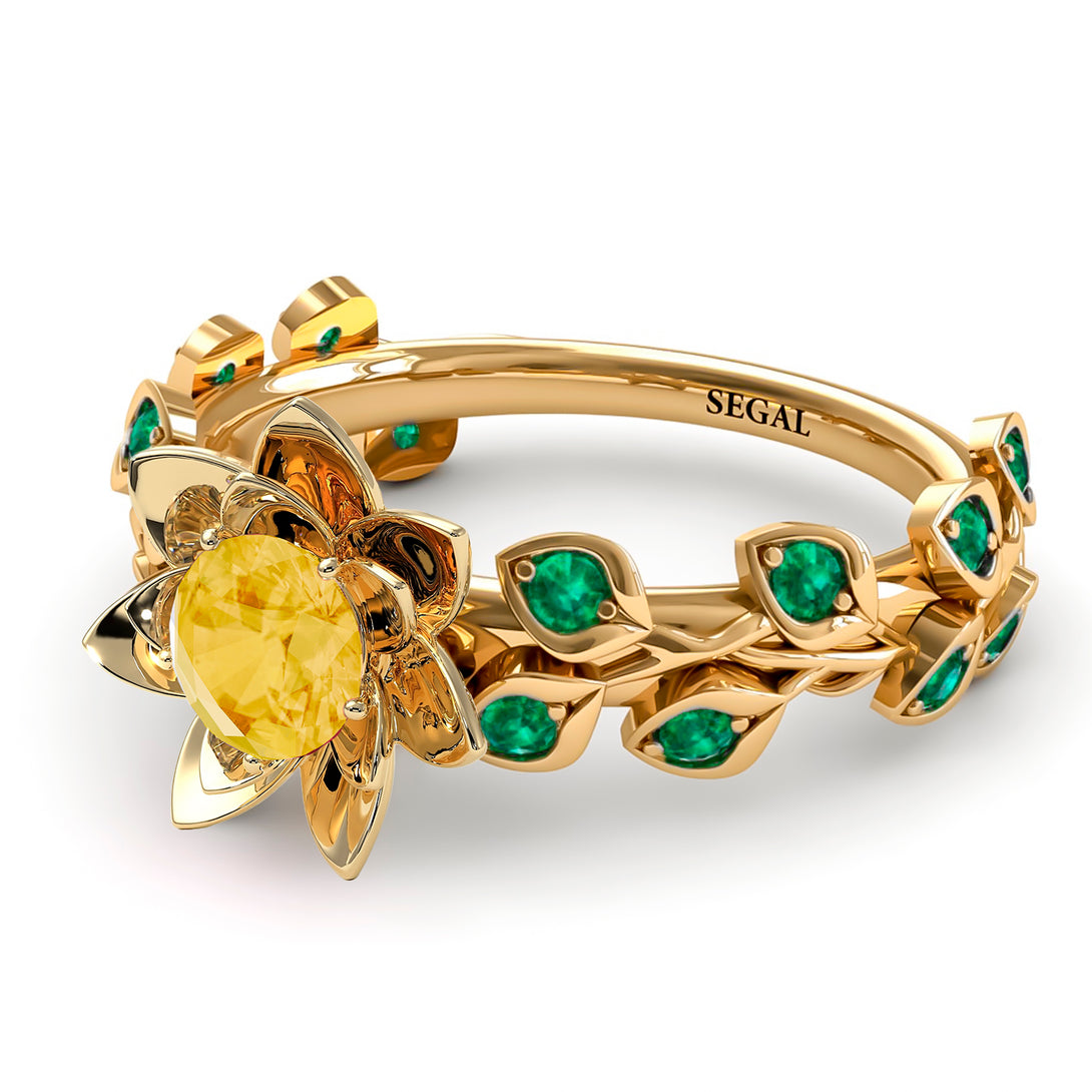 Lotus Flower And Leaves - Anna no. 601