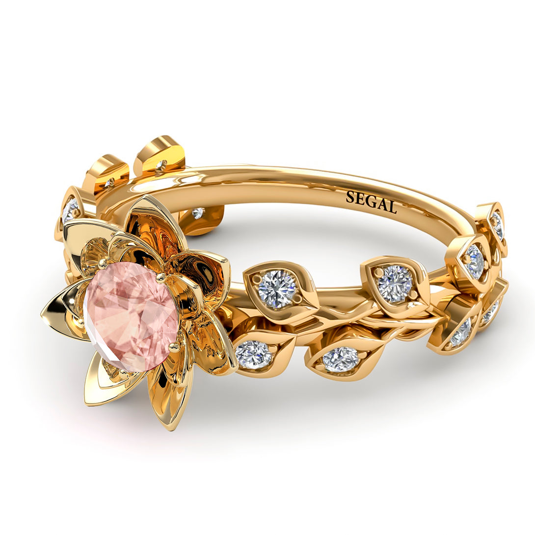 Lotus Flower And Leaves - Anna no. 904