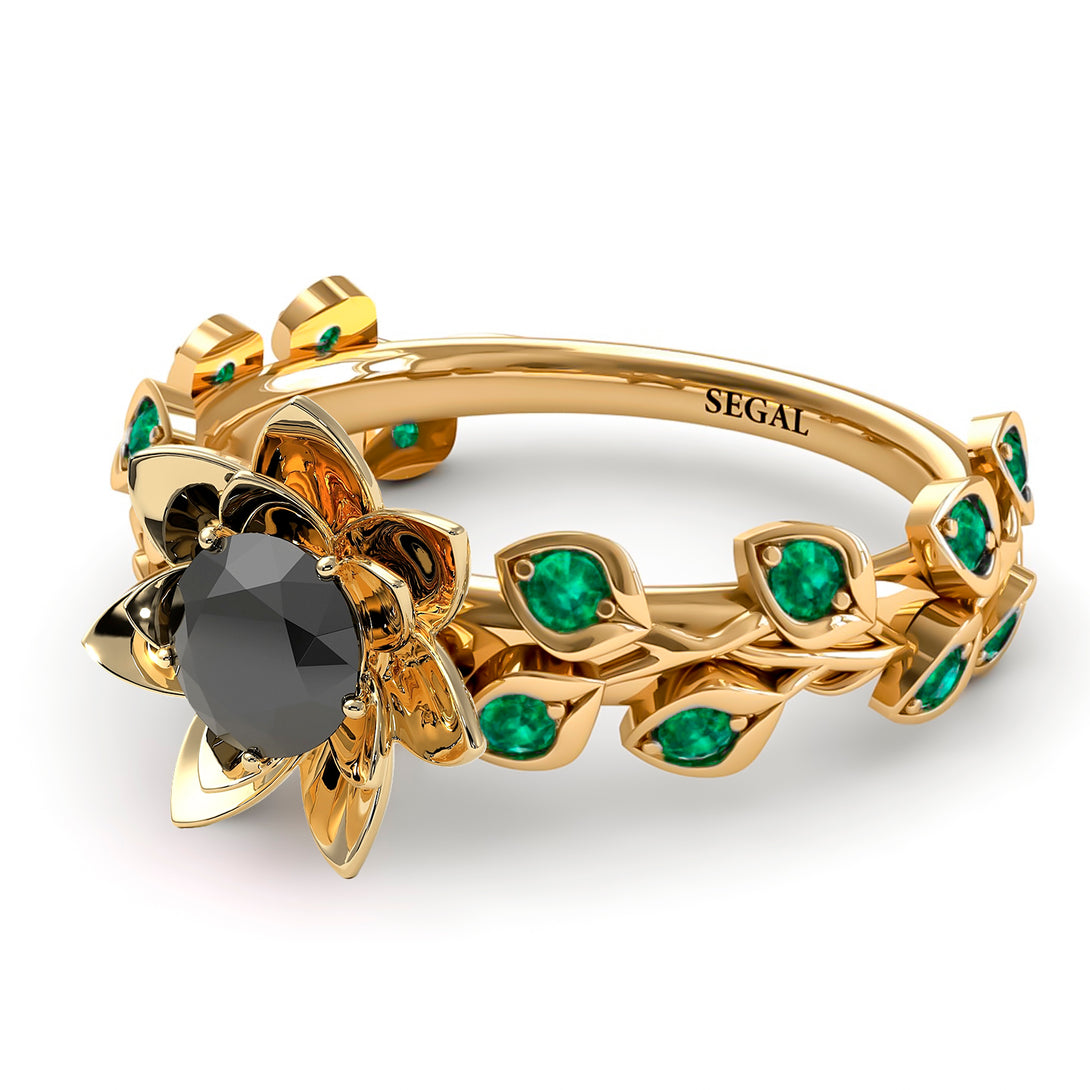 Lotus Flower And Leaves - Anna no. 25