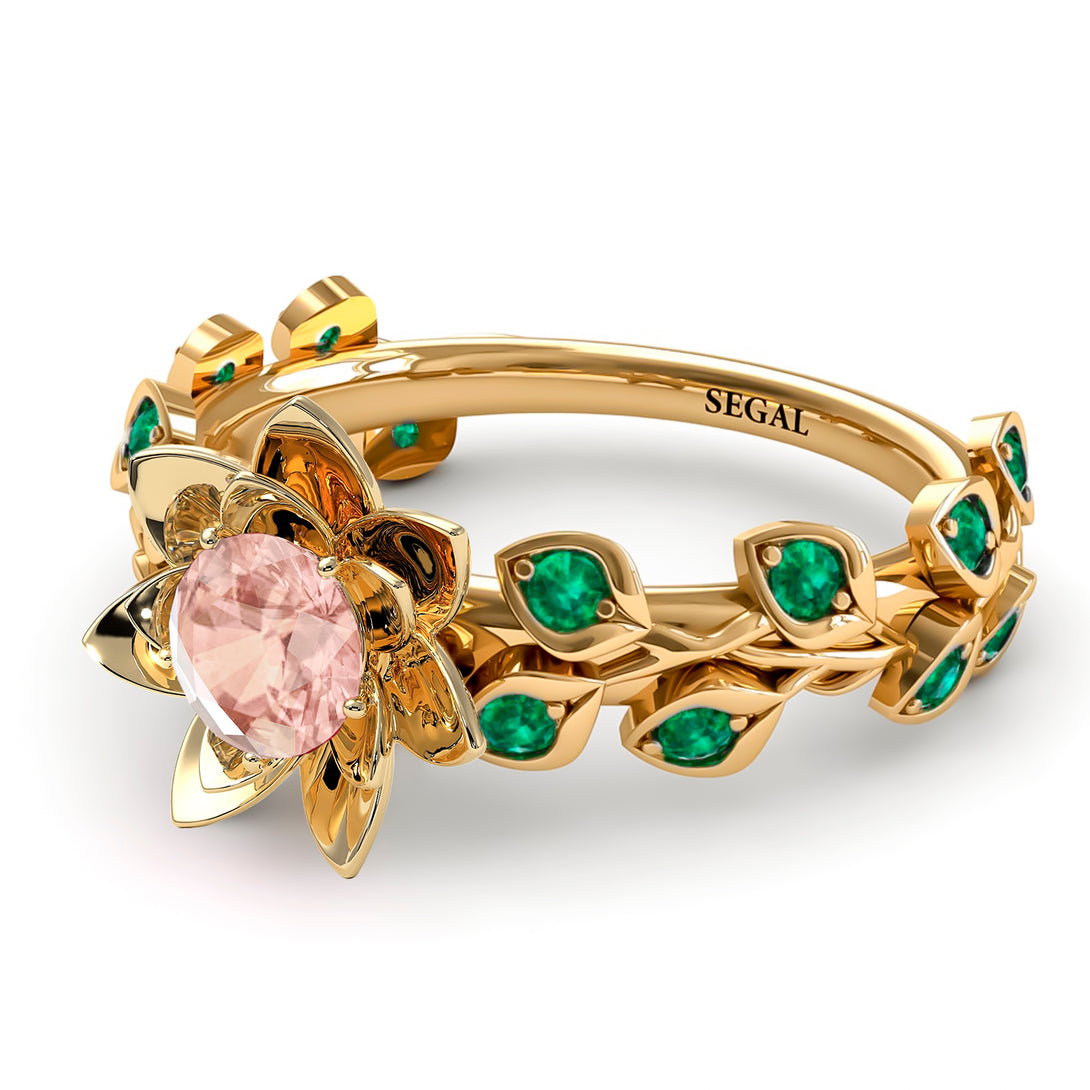 Lotus Flower And Leaves - Anna no. 901