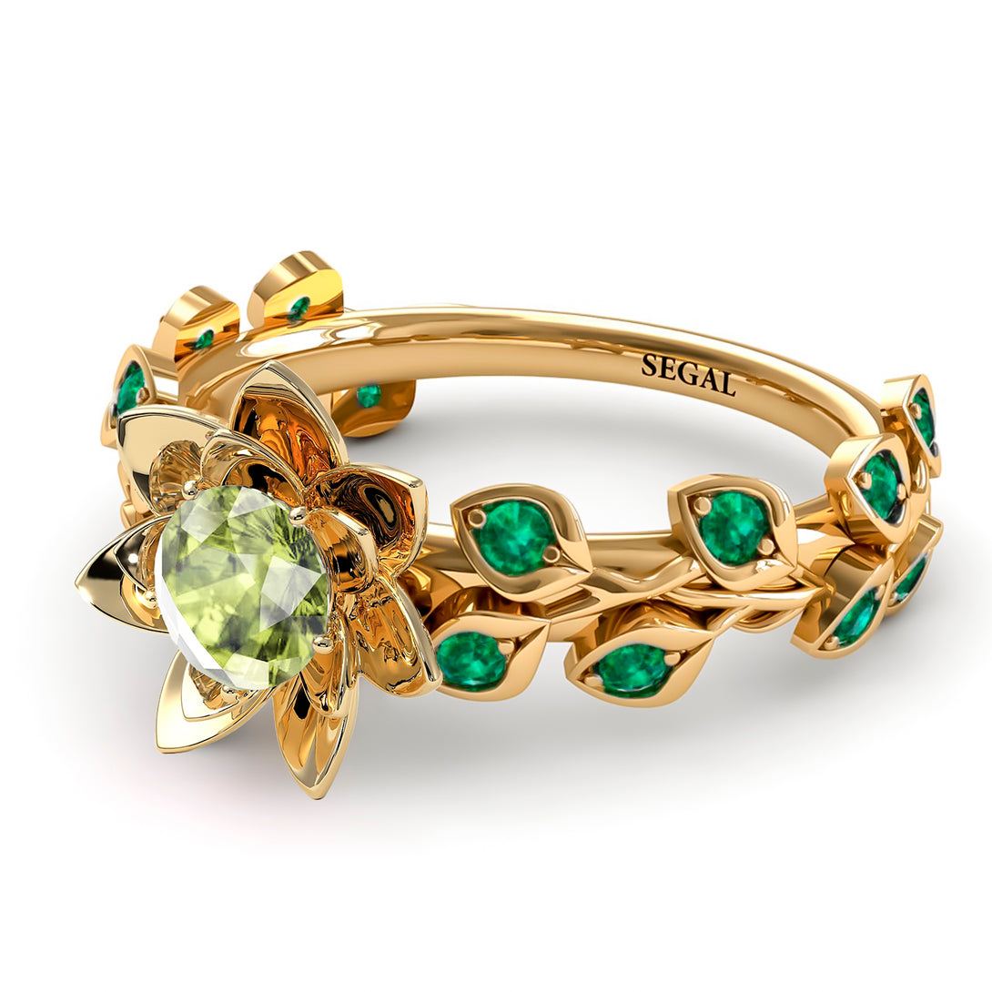 Lotus Flower And Leaves - Anna no. 701