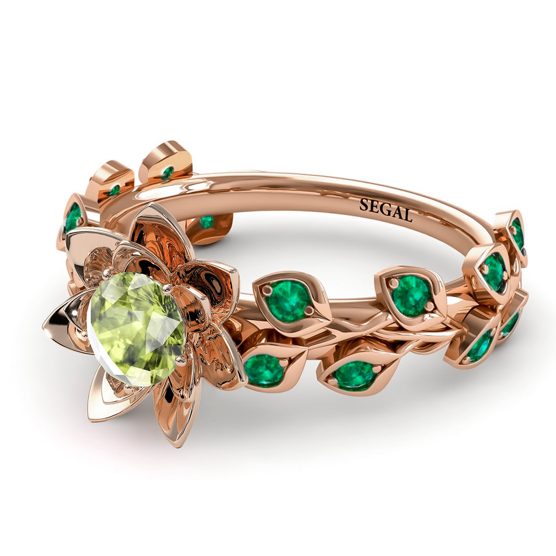 Lotus Flower And Leaves - Anna no. 702