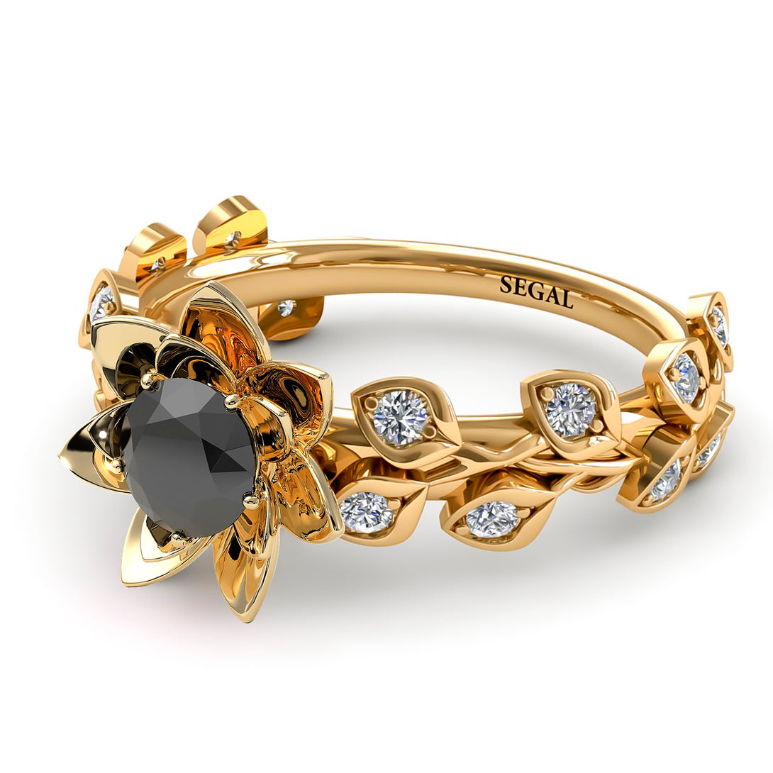 Lotus Flower And Leaves - Anna no. 28