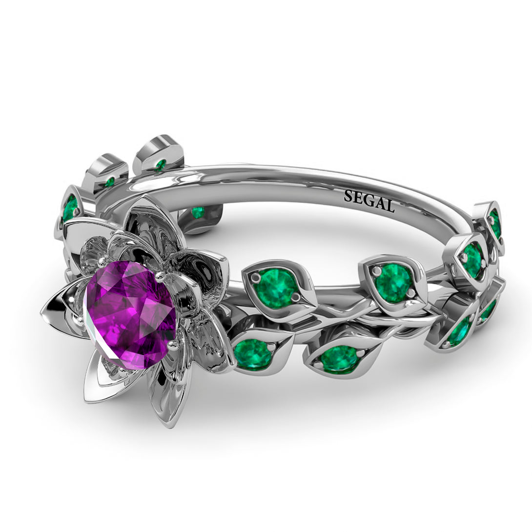 Lotus Flower And Leaves - Anna no. 303