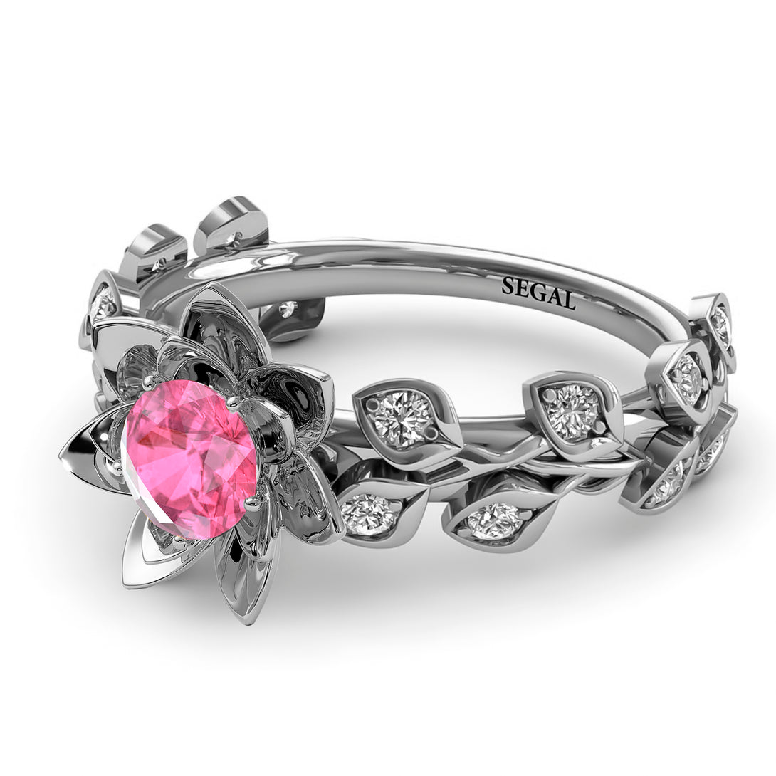 Lotus Flower And Leaves - Anna no. 806