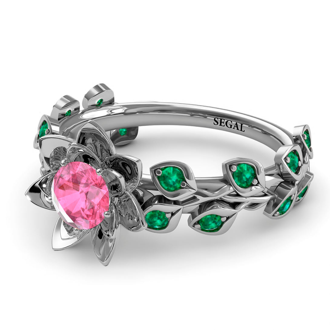 Lotus Flower And Leaves - Anna no. 803