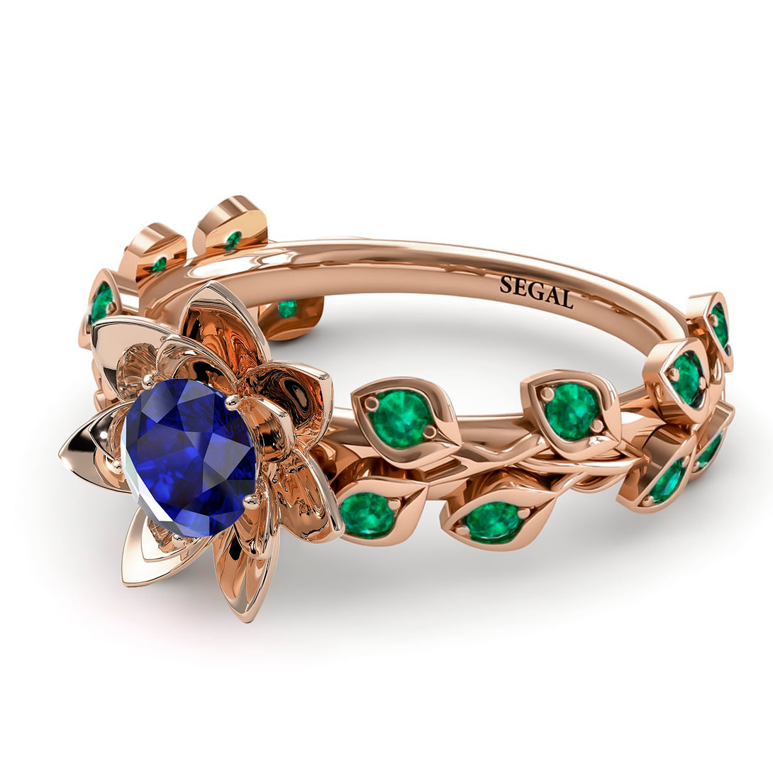 Lotus Flower And Leaves - Anna no. 20