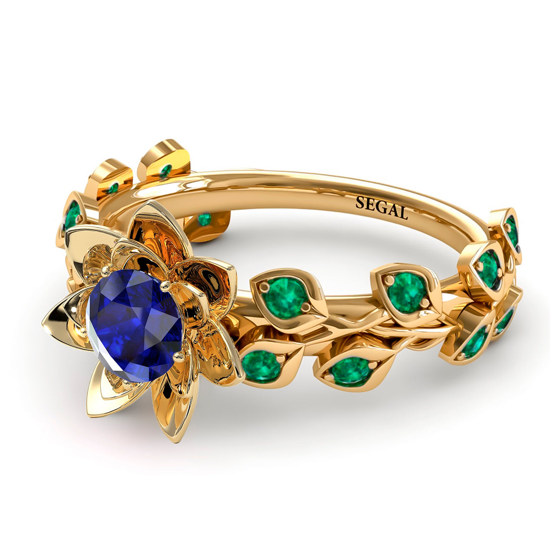 Lotus Flower And Leaves - Anna no. 19