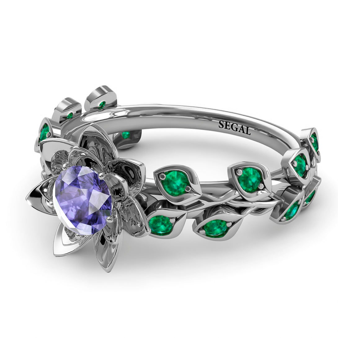 Lotus Flower And Leaves - Anna no. 203