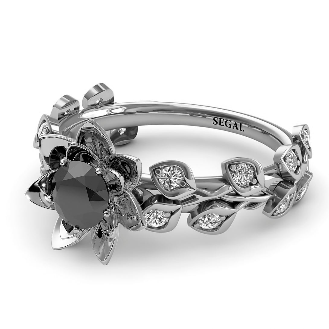 Lotus Flower And Leaves - Anna no. 30