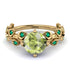 Leaves All Around Peridot Ring - Sydney 2ct No. 704