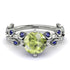Leaves All Around Peridot Ring - Sydney 2ct No. 715