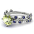 Leaves All Around Peridot Ring - Sydney 2ct No. 715