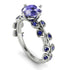 Leaves All Around Tanzanite Ring - Sydney 2ct No. 215
