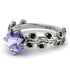 Leaves All Around White Gold Tanzanite Ring - Sydney 2ct No. 209
